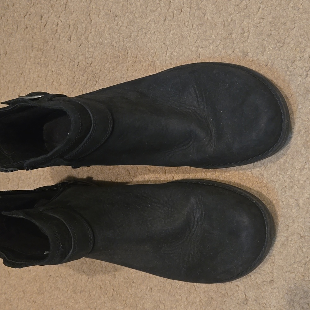 Black booties